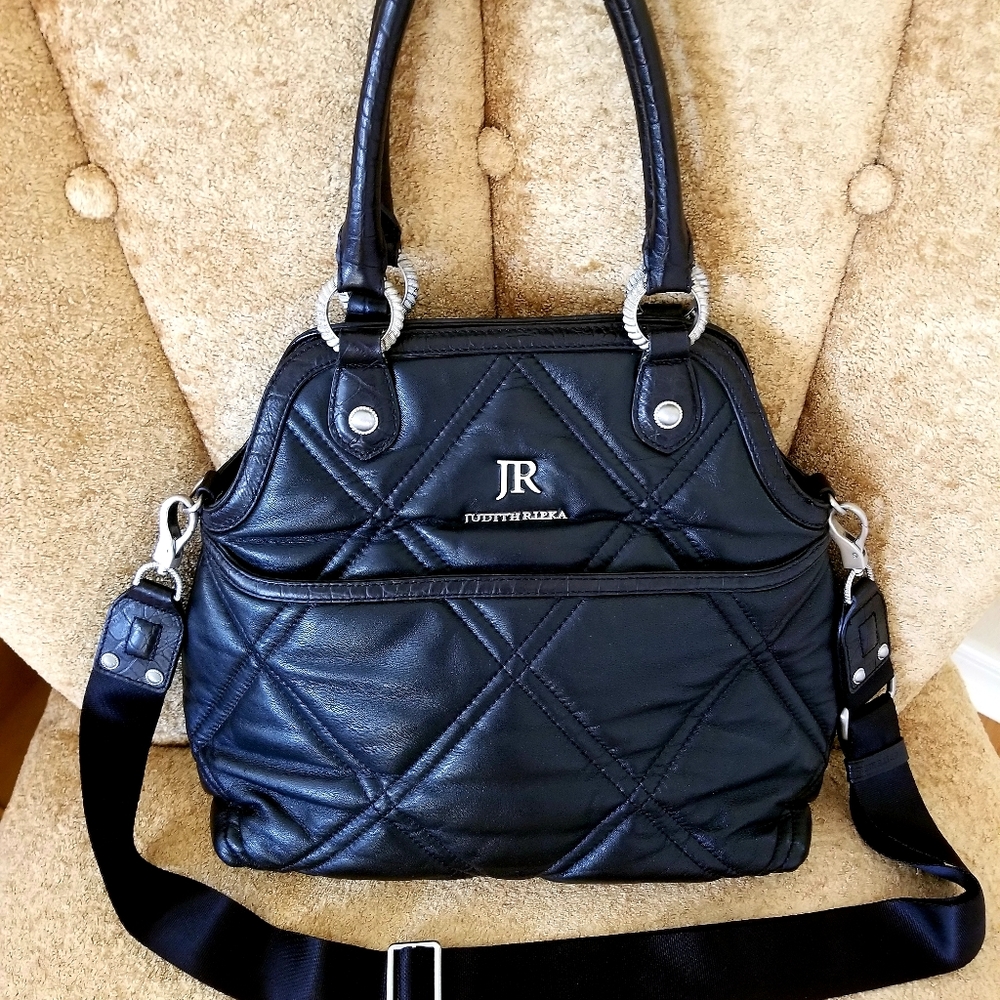 Judith Ripka bag, genuine leather